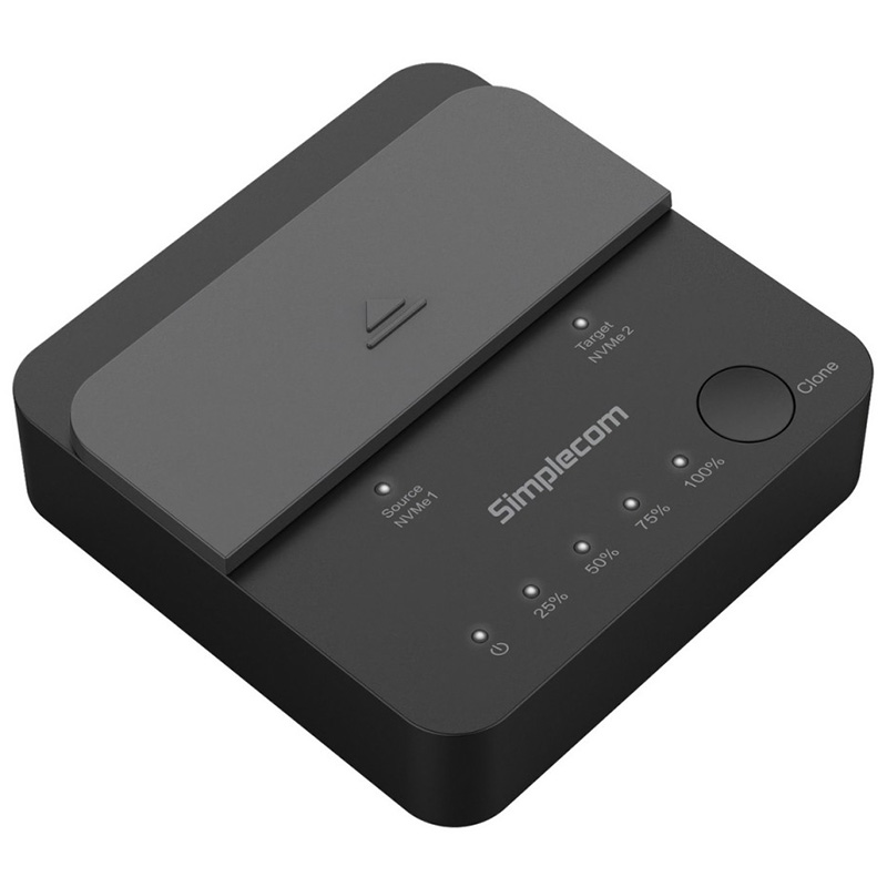 Simplecom USB 3.2 Gen2x2 to Dual Bay NVMe M.2 SSD Docking Station Duplicator Offline Clone (SD550V2)