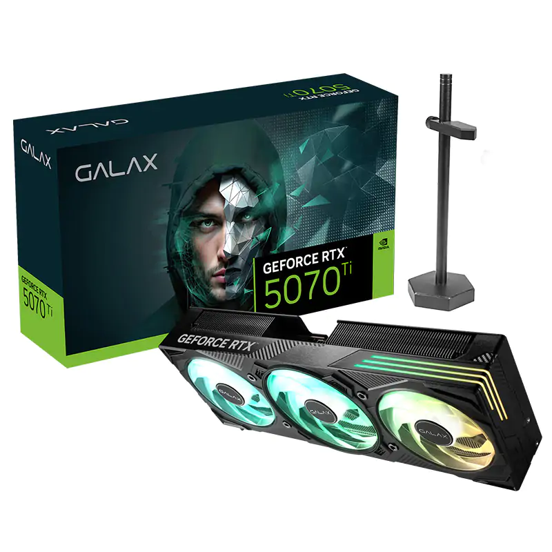 Galax GeForce RTX 5070 Ti EX Gamer 1-Click OC 16G Graphics Card