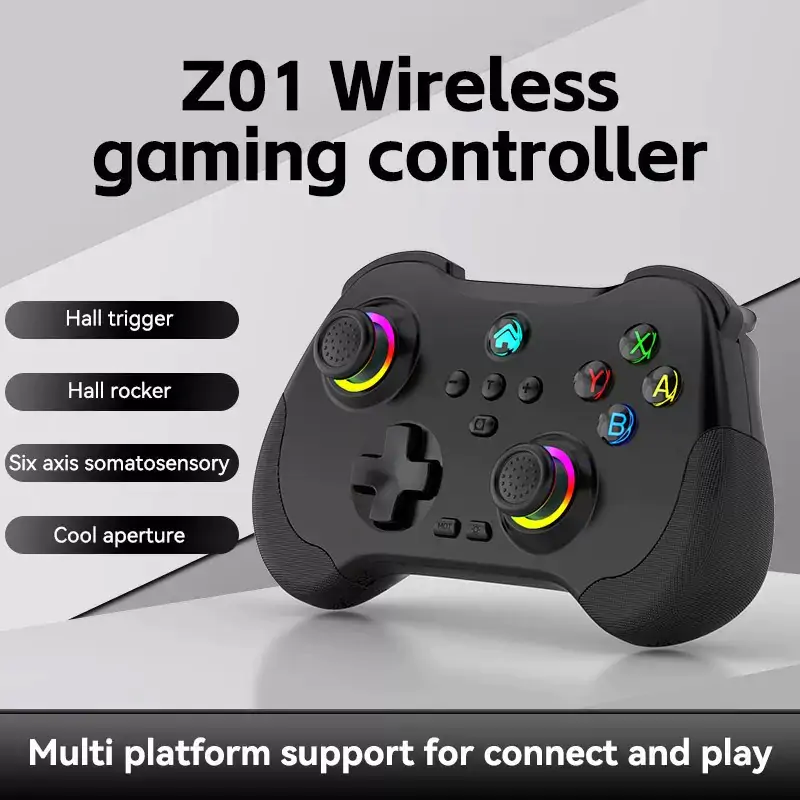 Z01 game controller for switch computer game IOS dual vibration Bluetooth game controller 