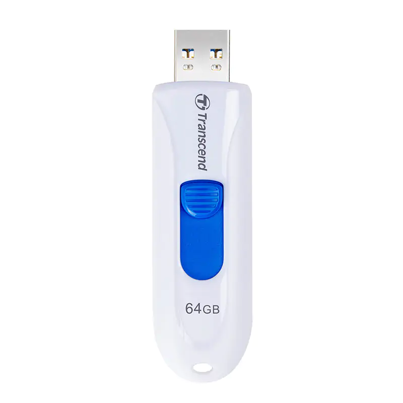 Transcend JetFlash 790 64GB USB 3.1 Gen 1 Flash Drive - White (TS64GJF790W)