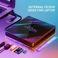 Multi-function five-in-one external optical drive USB3.0 burner DVD / CD fast reading 