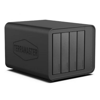 TerraMaster 4-Bay USB 3.2 Gen2 External Hard Drive Enclosure (D4-320) - OPENED BOX 90120