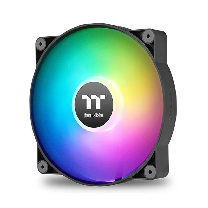 Thermaltake CT200 ARGB Sync 120mm Black PWM Cooling Fan - Single Pack (CL-F179-PL20SW-A)