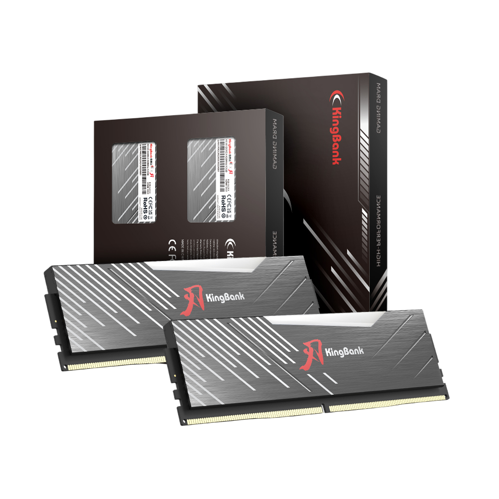 Kingbank KRRB DDR5 6000MHz 16GB*2 UDIMM M Hynix CL30 Black RGB