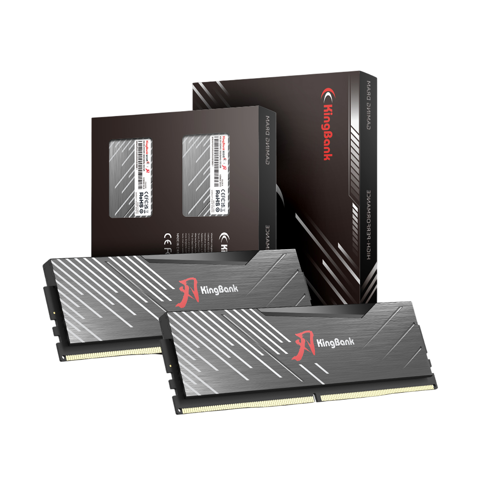 Kingbank KRXB DDR5 6000MHz 16GB*2 UDIMM CL36 Black