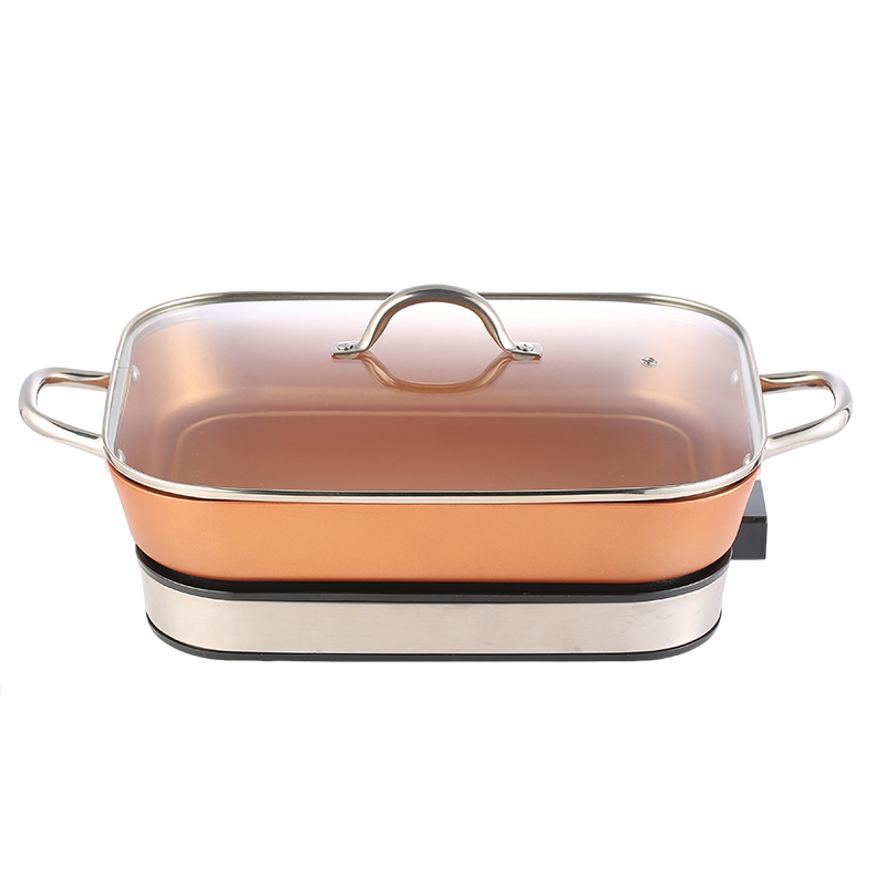 COOKSTAR Electric Skillet, Non-Stick Frying Pan with Adjustable Temperature Control, Easy to Clean -  XH-3040-6