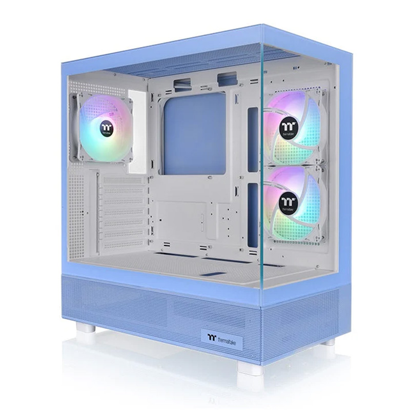 Thermaltake View 270 Plus TG ARGB Mid Tower E-ATX Case - Hydrangea Blue (CA-1Y7-00MFWN-01)