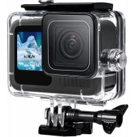 TELESIN 60M/196FT Waterproof Case for Go Pro Hero 13/Hero 12/ Hero 11/ Hero 10/ Hero 9, Protective Underwater Dive Housing Shell