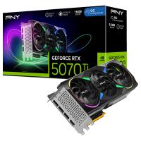 PNY GeForce RTX 5070 Ti ARGB EPIC-X RGB OC Triple Fan 16G Graphics Card (VCG5070T16TFXXPB1-O)