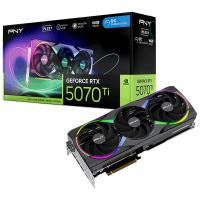 PNY GeForce RTX 5070 Ti ARGB Triple Fan Plus OC 16G Graphics Card (VCG5071T16TFXXPB1-O)