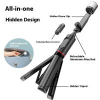 Photography-Accessories-Cell-Phone-Selfie-Stick-Tripod-All-in-1-with-Wireless-Remote-Portable-Lightweight-Extendable-Phone-Tripod-for-iPhone-Android-Black-3