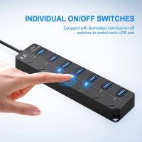 USB-Hubs-USB-Hub-3-0-Splitter-with-Individual-On-Off-Switches-and-Lights-1-2m-Long-Cable-USB-Extension-7-Port-USB-Data-Hub-2025-High-quality-14