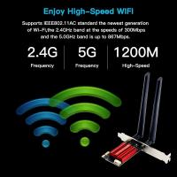 Wired-PCIE-Adapters-AC1200-Desktop-Gigabit-5G-Dual-Band-Wireless-Network-Card-PCIe-Desktop-Computer-Bluetooth-WiFi-Receiver-4