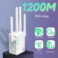 AC1200m Dual-band Wireless Router Repeater Home Smart 5G Wifi Signal Amplifier Extender 