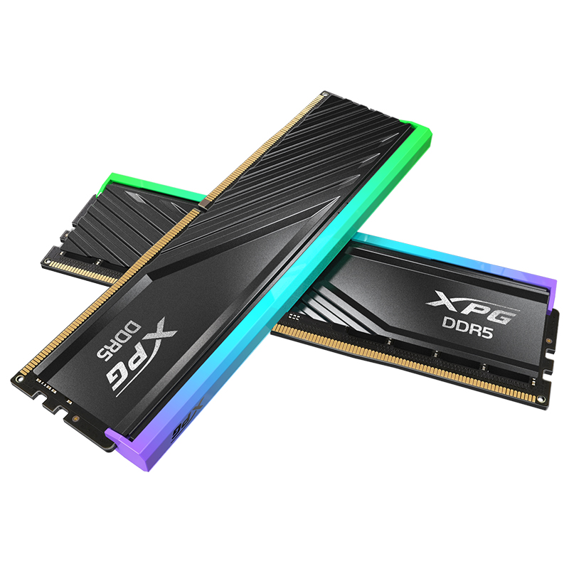 Adata XPG 32GB (2x16GB) AX5U6000C3616G-DTLABRBK Lancer Blade RGB 6000MHz DDR5 RAM - Black