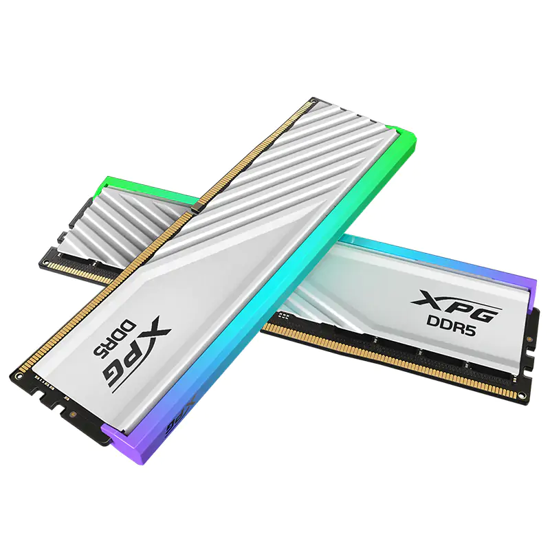 メモリー XPG LANCER RGB DDR5 16GB 6000MT/s White XPG LANCER RGB DDR5 DRAM Module｜XPG