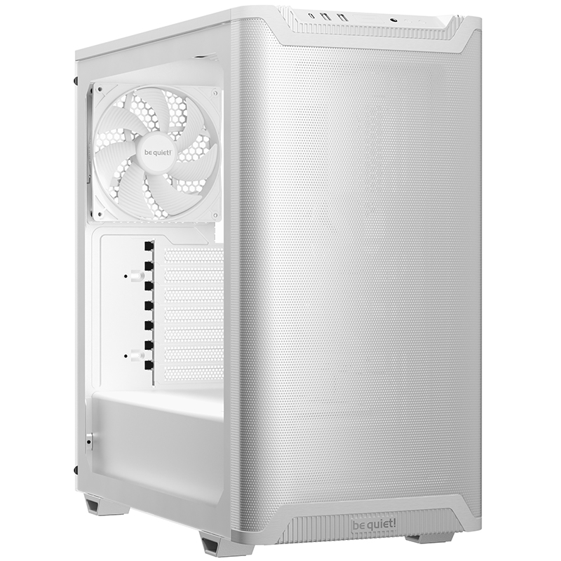 be Quiet! Pure Base 501 AirFlow Window ATX Case White (BGW75)