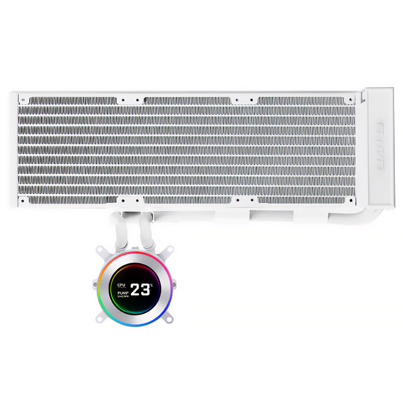 Lian Li Hydroshift II LCD-C 360N 320 Fanless CPU Cooler - White (GHS2LCD36W)