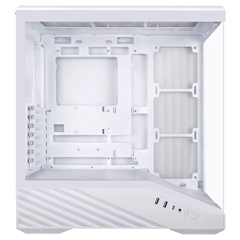 Lian Li V100W Tempered Glass Mid Tower Case - White thumbnail 3