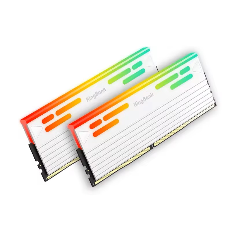 Kingbank KFRW DDR5 6000MHz 32GB (2X16GB) UDIMM A Hynix CL26 White RGB