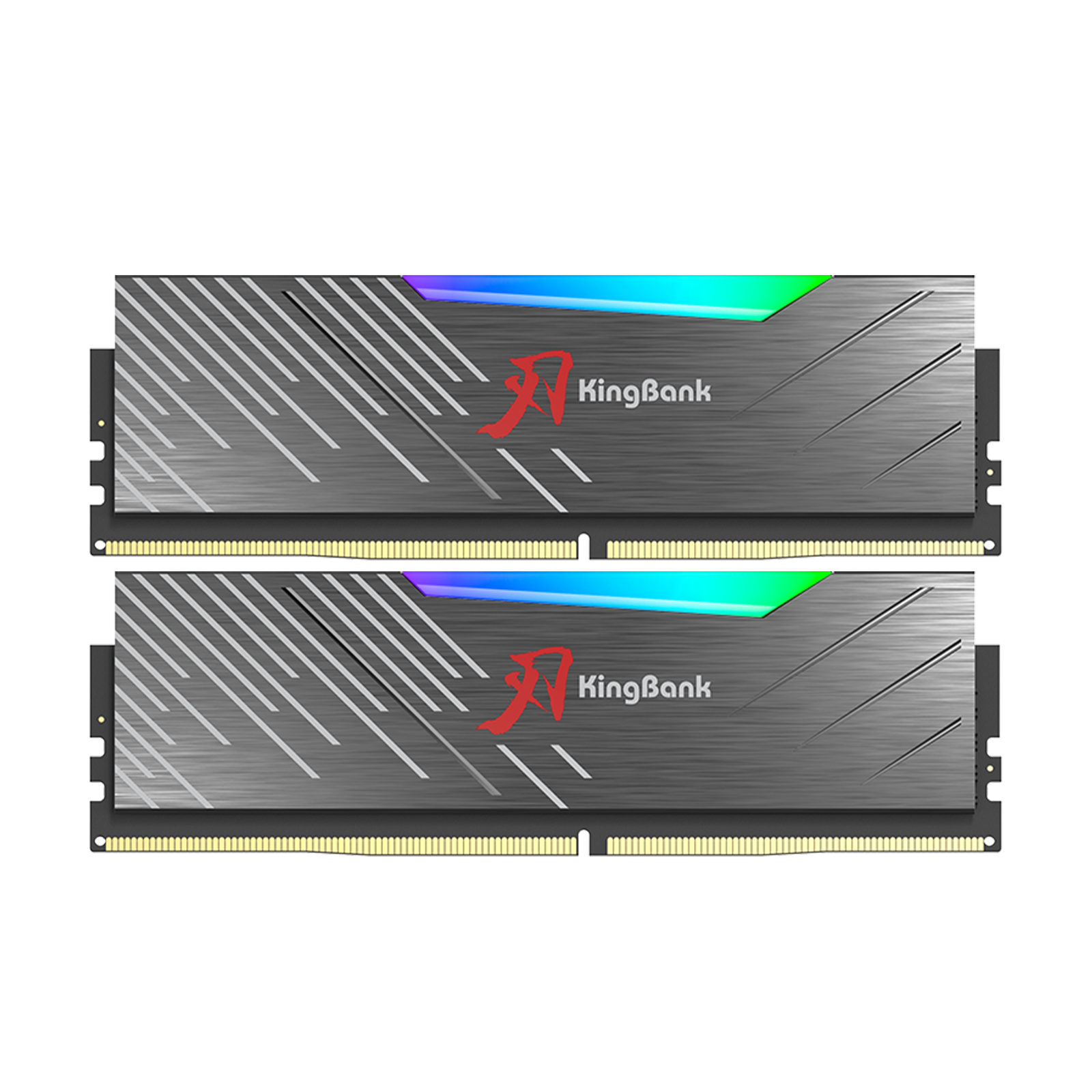 Kingbank KRRB DDR5 6000MHz 32GB (2X16GB) UDIMM M Hynix CL30 Black RGB