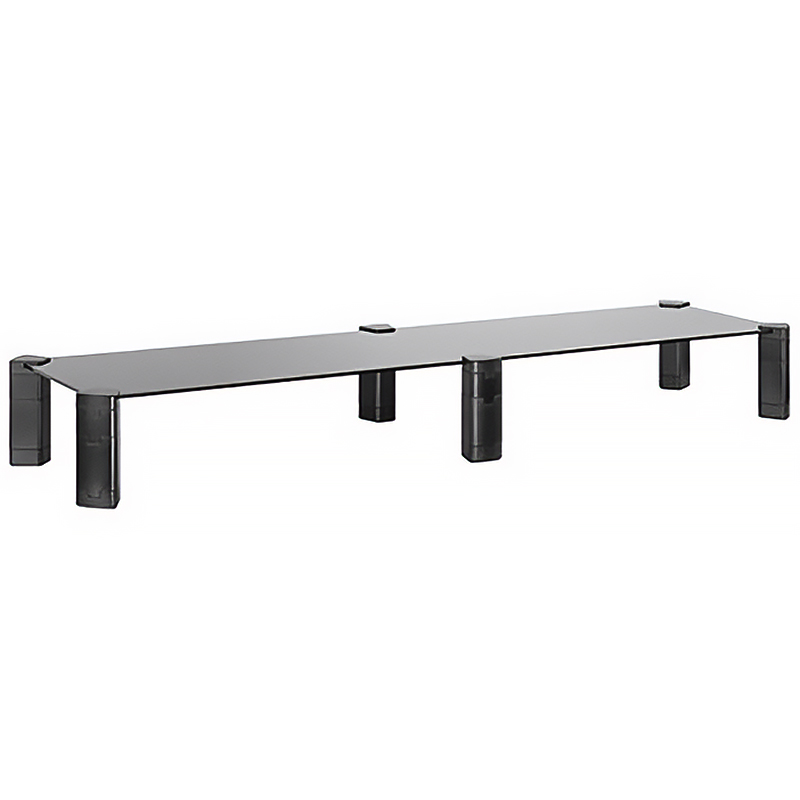 Brateck Dual Monitor Tempered Glass Modular Riser (AMS-12)