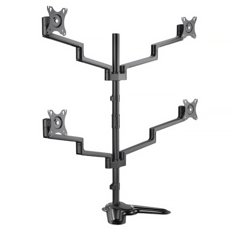 Brateck Premium Aluminum Articulating Monitor Stand from 17in-32in (MABT-LDT72-T048)