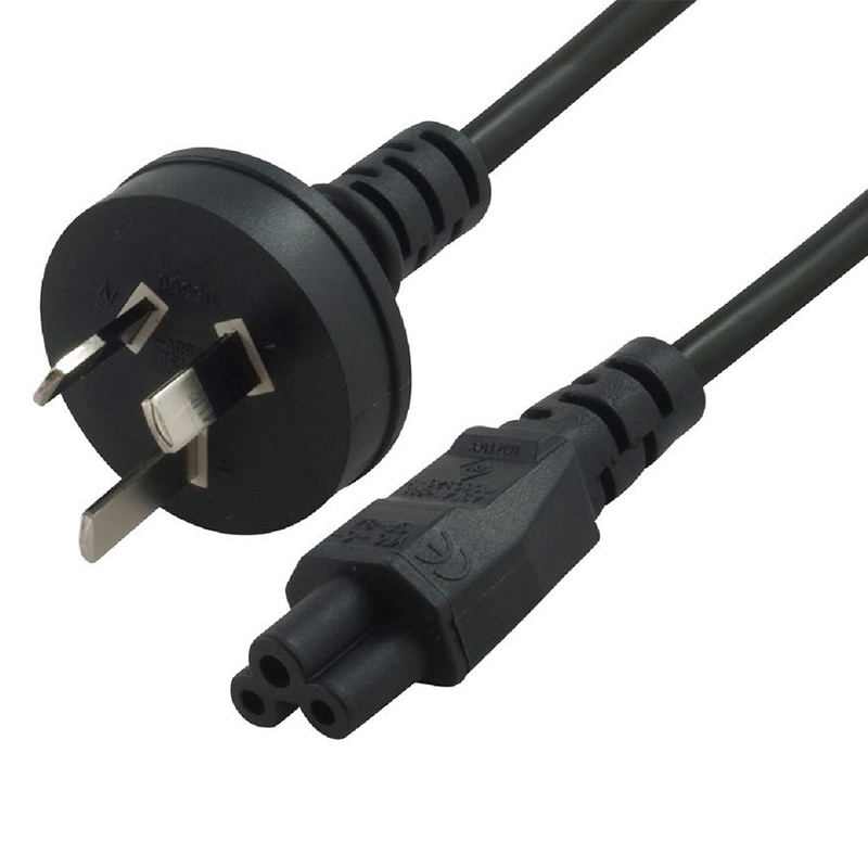 Comsol 3-Pin AU Male to C5 Female Clover Leaf Power Cable - 50cm (IEC-C5-0.5)