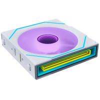 Lian Li UNI FAN SL-INF WIRELESS 120mm Reversed Blade ARGB PWM Fan - White (12RSLIN1W1W)