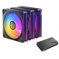Okinos Infinity 12 ARGB 120mm PWM Fan with Controller - 3 Pack (CAO-INF3ARGBC)
