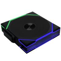 140mm-Case-Fans-Lian-Li-UNI-FAN-TL-Wireless-140mm-Reverse-Blade-4-Pin-PWM-Black-Fan-Single-Pack-14RTL1W1B-4