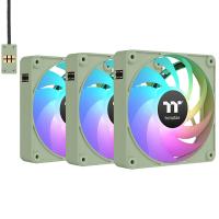 Thermaltake CT140 EX ARGB Standard Blades 140mm PWM Matcha Green Fan - 3 Pack (CL-F197-PL14MG-A)