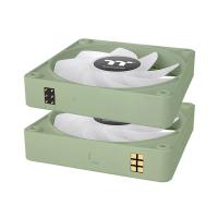 140mm-Case-Fans-Thermaltake-CT140-EX-Reverse-Blades-ARGB-140mm-PWM-Matcha-Green-Fan-3-Pack-CL-F199-PL14MG-A-3