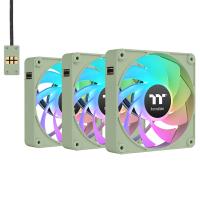 Thermaltake CT140 EX Reverse Blades ARGB 140mm PWM Matcha Green Fan - 3 Pack (CL-F199-PL14MG-A)