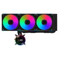 Lian Li Hydroshift II LCD-C 360CL 360mm RGB AIO CPU Cooler - Black (GHS2LCD36RB)