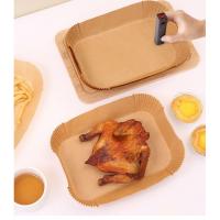 Cooking-Utensils-100-Pieces-of-Air-Fryer-Paper-Specifically-for-Double-Pots-Food-Grade-Silicone-Oil-Paper-Oil-Resistant-Non-Stick-and-High-Temperature-Resistant-1