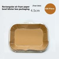 Cooking-Utensils-100-Pieces-of-Air-Fryer-Paper-Specifically-for-Double-Pots-Food-Grade-Silicone-Oil-Paper-Oil-Resistant-Non-Stick-and-High-Temperature-Resistant-4