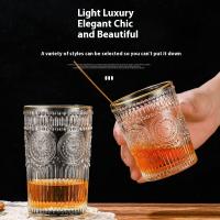 Drinkware-Barware-Retro-relief-glass-cup-red-wine-glass-whiskey-glass-household-water-cup-4