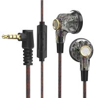 Headphones-QKZ-MDR-Entry-level-Flat-Headset-New-16MM-GiantMoving-Coil-black-2