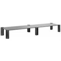 Brateck Dual Monitor Tempered Glass Modular Riser (AMS-12)