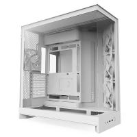 NZXT H9 Flow Dual-Chamber Mid-Tower ATX Case - White (CM-H92FW-01)