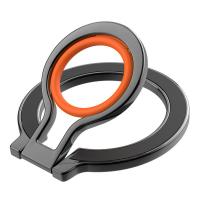 iCreate Multifunctional Magnetic Holder Ring Buckle Compatible for MagSafe and Android Smart Phone - Orange