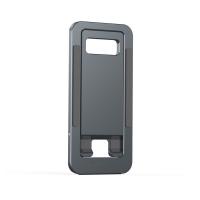 iCreate Metal Holder Stand Portable Card-type Foldable X Shape Stand for Smartphone - Grey
