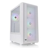 Thermaltake S200 Plus TG ARGB Mid Tower ATX Case - Snow (CA-1X2-00M6WN-01)