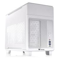 Thermaltake TR100 Mini Tower Compact Dual Chamber Mini-ITX Case - Snow (CA-11A-00S6NN-00)