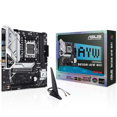 Asus B650M-AYW WIFI AM5 mATX Motherboard (B650M-AYW WIFI)