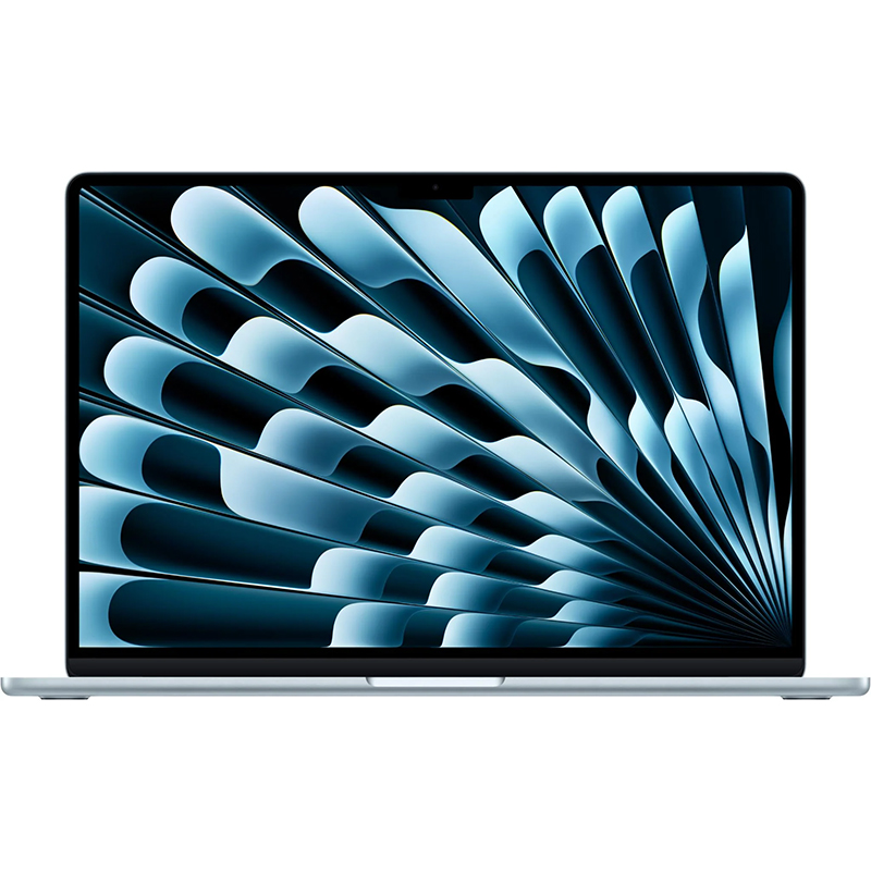 Apple 15in MacBook Air - Apple M4 Chip 10 Core CPU 10 Core GPU 256GB SSD 16GB RAM - Sky Blue (MC7A4X/A)