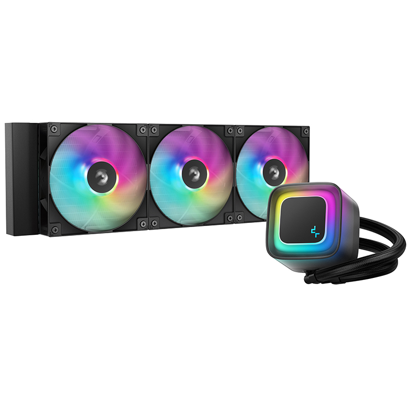 DeepCool LE360 V2 360mm RGB Liquid CPU Cooler (R-LE360-BKAMMC-G-2)