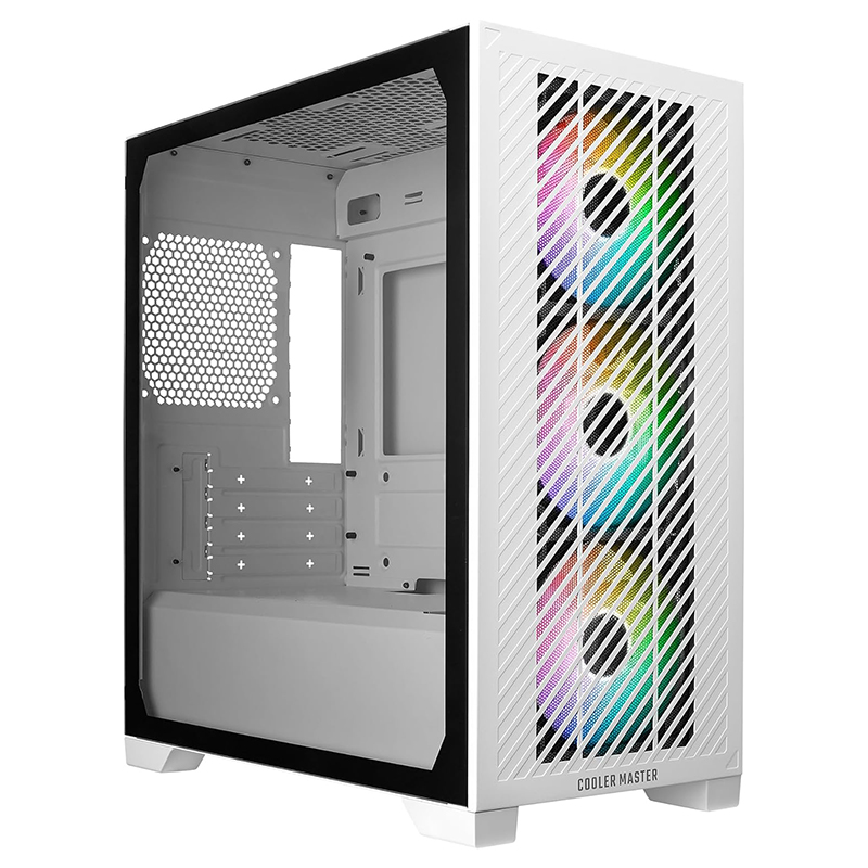 Cooler Master Elite 301 mATX Case - White (E301-WGNN-S01)