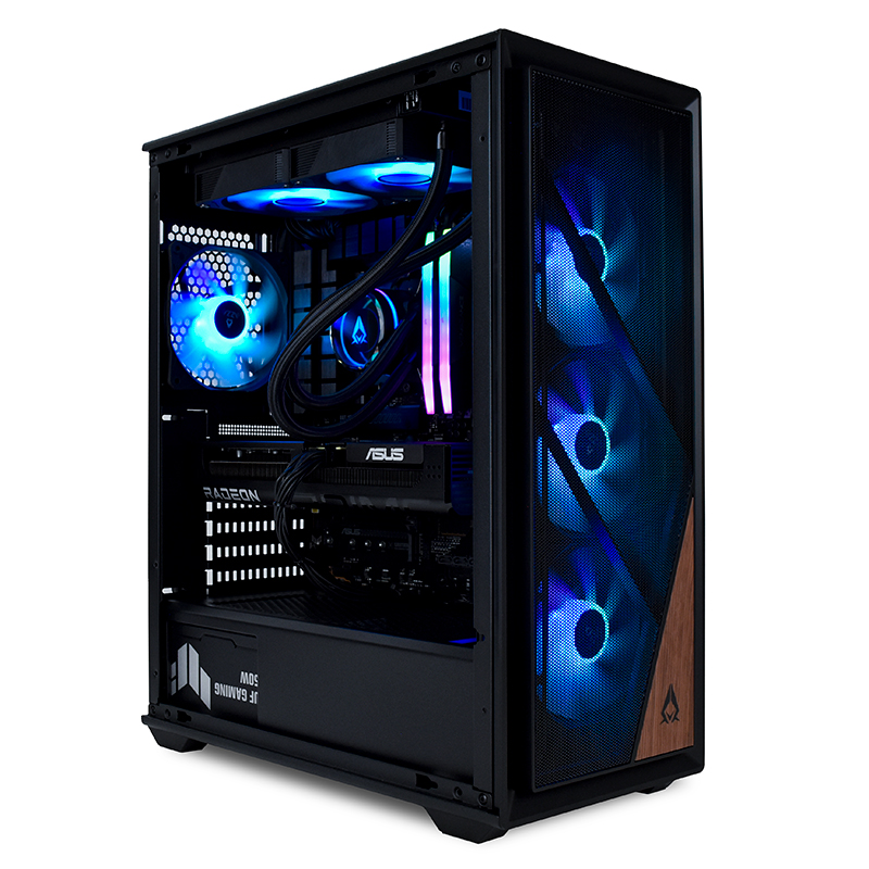 G5 Ryzen 5 7500F Radeon RX 9060 XT 16G Gaming PC - Powered by ASUS